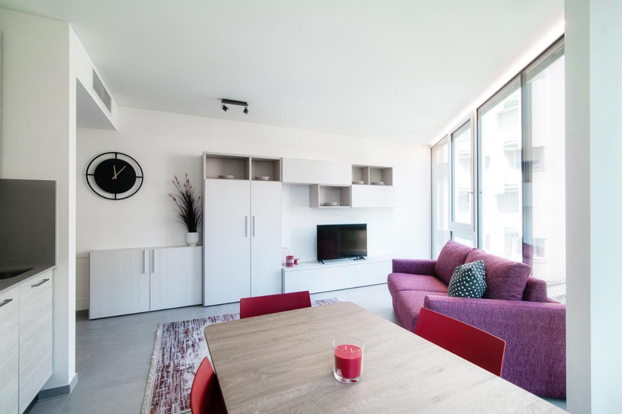 Flat Iron Apartments By Quokka 360 - Modern Building 5 Min From The Centre Of Lugano Viganello Exterior foto