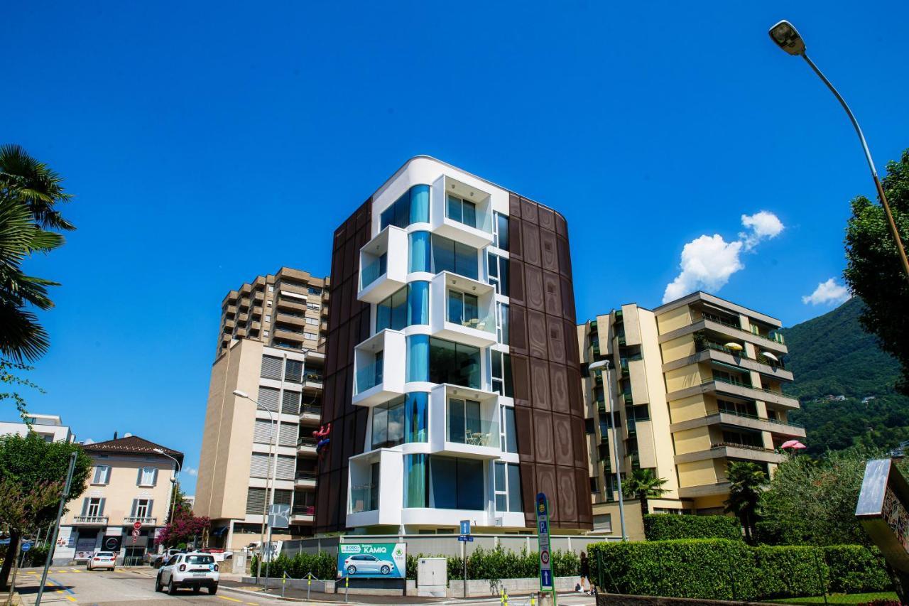 Flat Iron Apartments By Quokka 360 - Modern Building 5 Min From The Centre Of Lugano Viganello Exterior foto