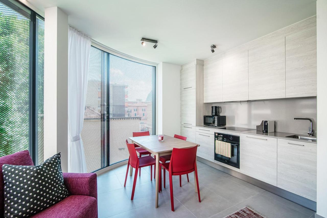 Flat Iron Apartments By Quokka 360 - Modern Building 5 Min From The Centre Of Lugano Viganello Exterior foto