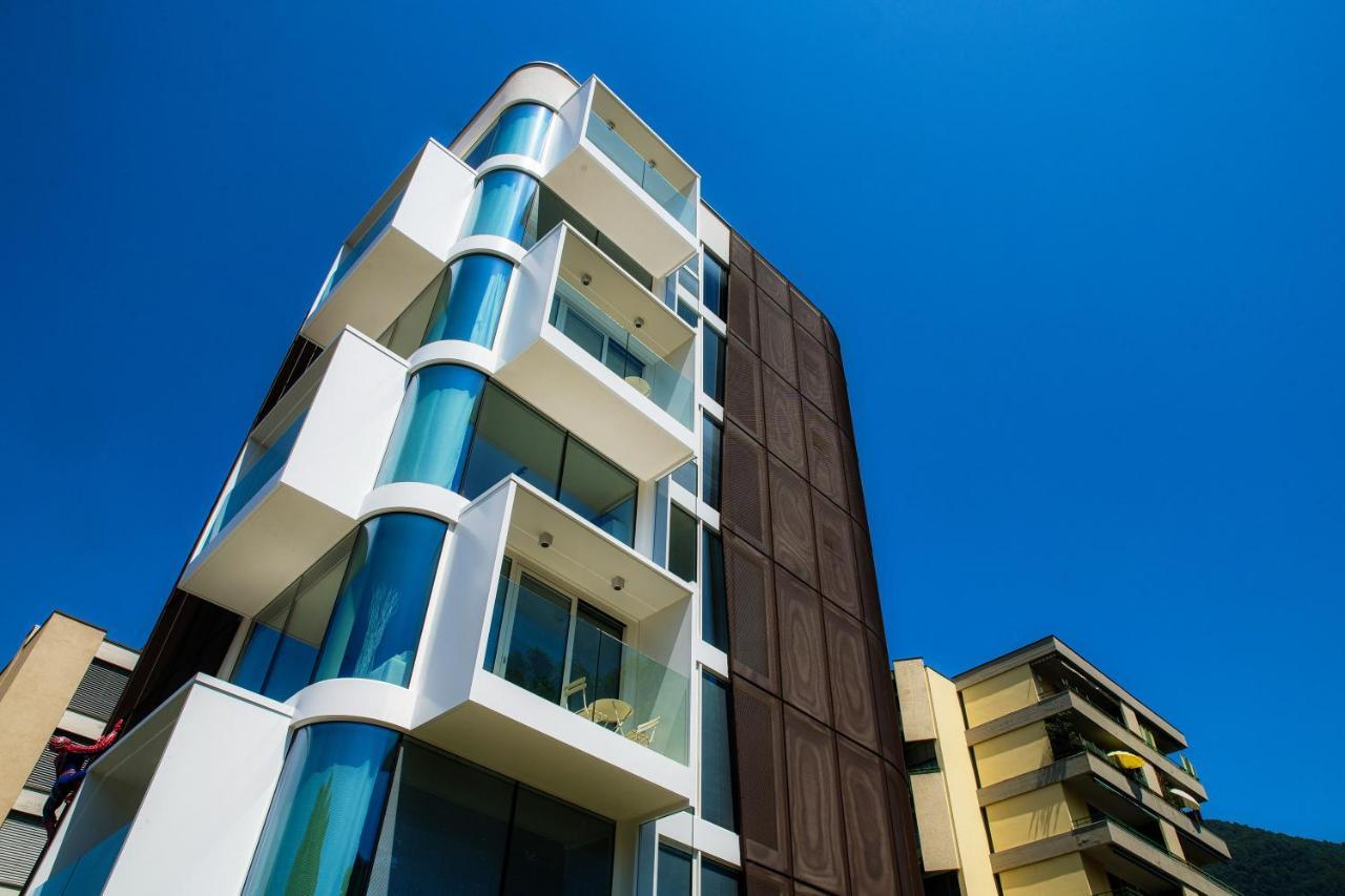 Flat Iron Apartments By Quokka 360 - Modern Building 5 Min From The Centre Of Lugano Viganello Exterior foto