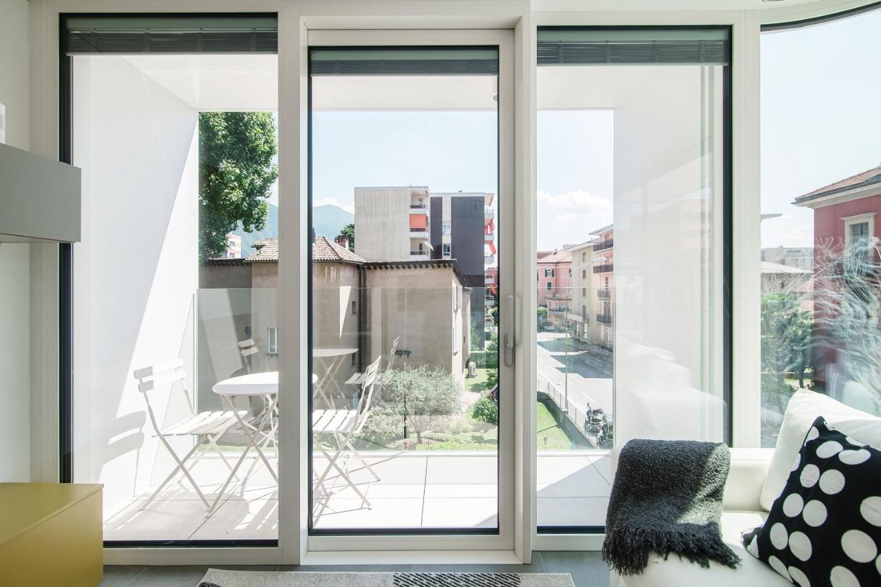 Flat Iron Apartments By Quokka 360 - Modern Building 5 Min From The Centre Of Lugano Viganello Exterior foto