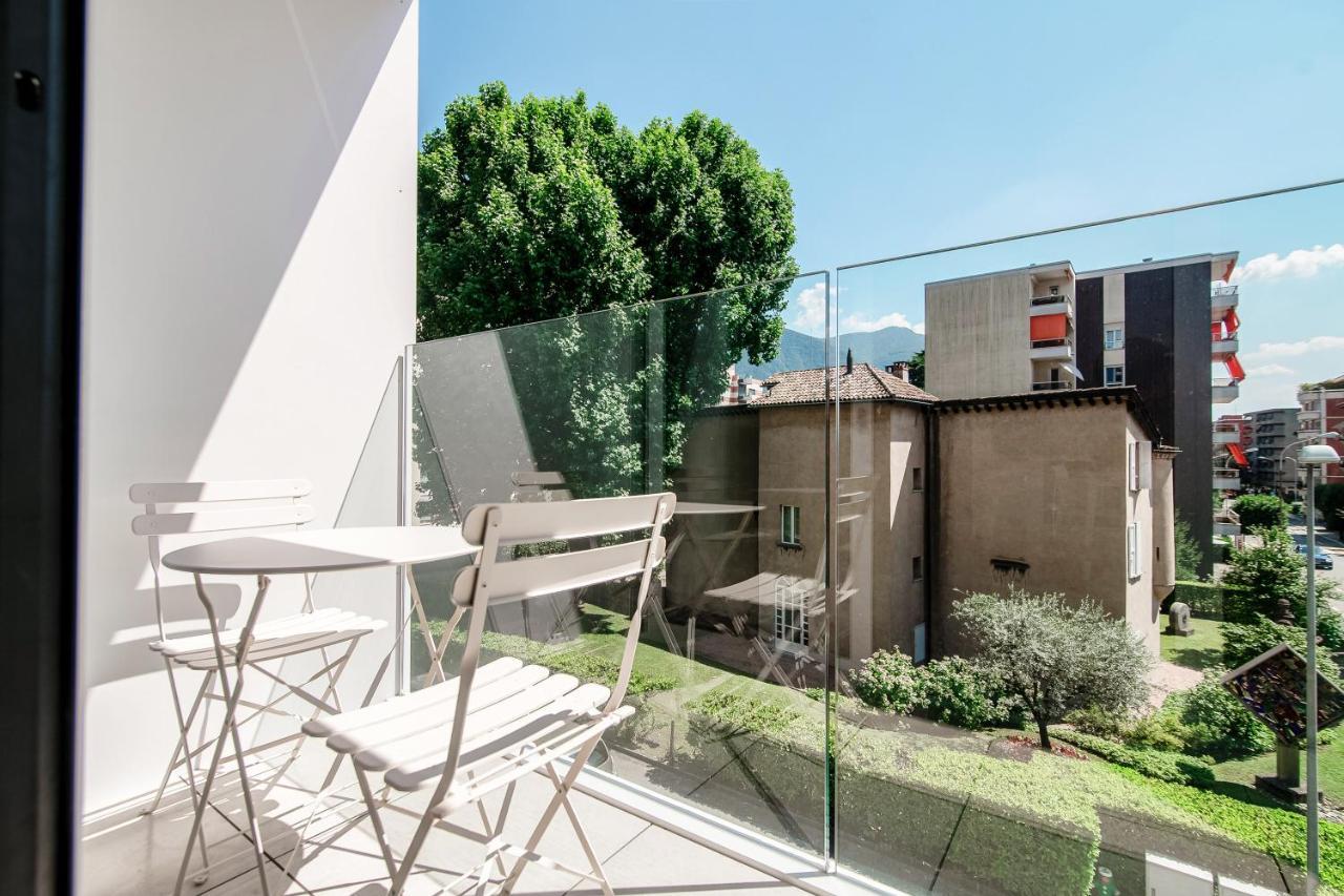 Flat Iron Apartments By Quokka 360 - Modern Building 5 Min From The Centre Of Lugano Viganello Exterior foto