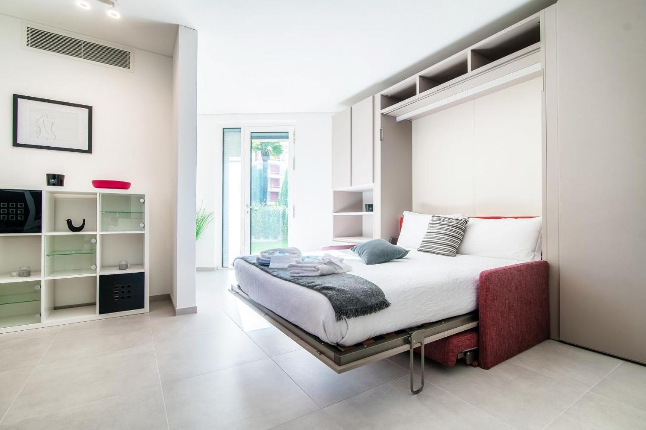 Flat Iron Apartments By Quokka 360 - Modern Building 5 Min From The Centre Of Lugano Viganello Exterior foto