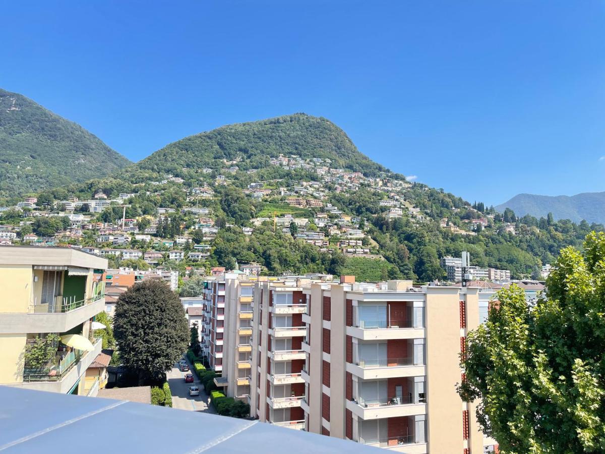 Flat Iron Apartments By Quokka 360 - Modern Building 5 Min From The Centre Of Lugano Viganello Exterior foto