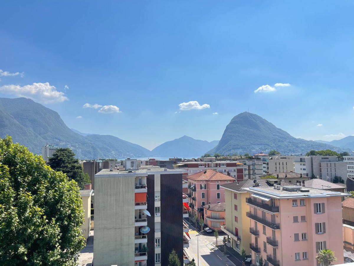 Flat Iron Apartments By Quokka 360 - Modern Building 5 Min From The Centre Of Lugano Viganello Exterior foto
