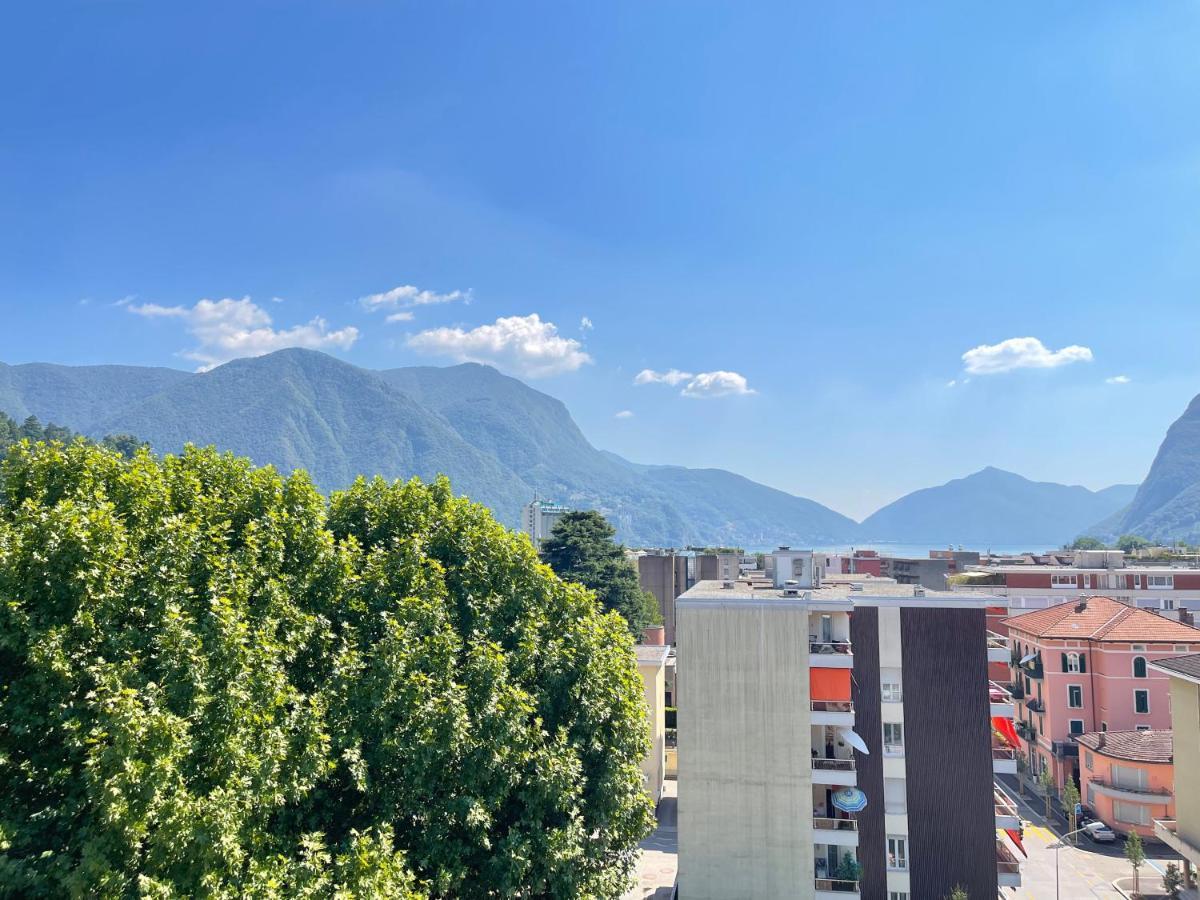 Flat Iron Apartments By Quokka 360 - Modern Building 5 Min From The Centre Of Lugano Viganello Exterior foto