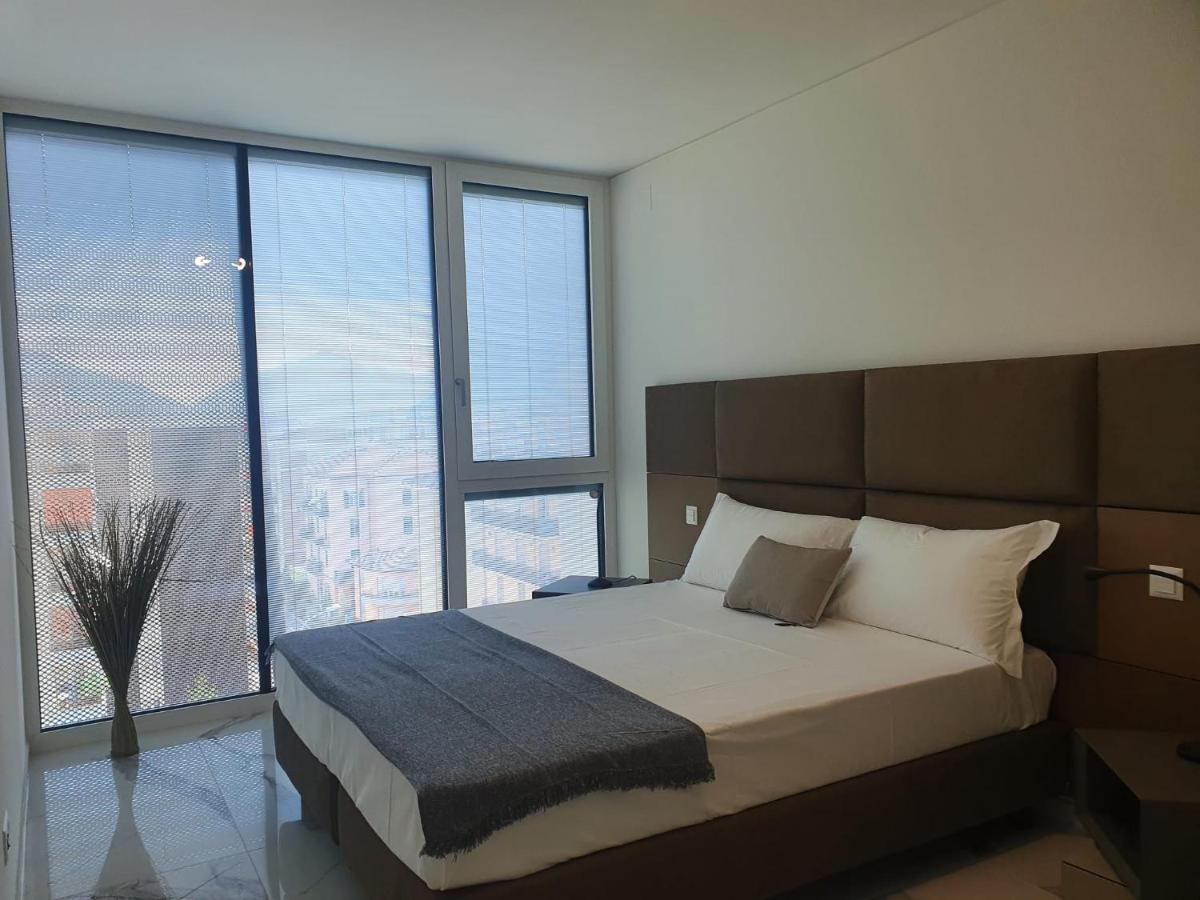 Flat Iron Apartments By Quokka 360 - Modern Building 5 Min From The Centre Of Lugano Viganello Exterior foto