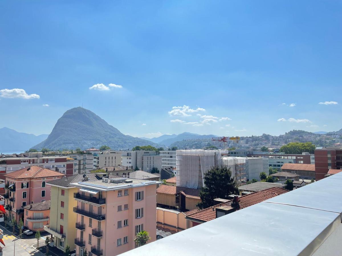 Flat Iron Apartments By Quokka 360 - Modern Building 5 Min From The Centre Of Lugano Viganello Exterior foto